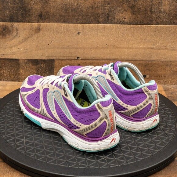 NEWTON KISMET WOMENS ATHLETIC SHOES RUNNING WALKING GYM GRAY PURPLE LOW SIZE 9 - Picture 6 of 9
